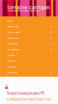 Mobile Screenshot of lorrainecarrigan.com